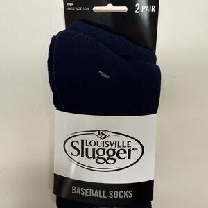 Louisville slugger youth Navy Baseball Socks